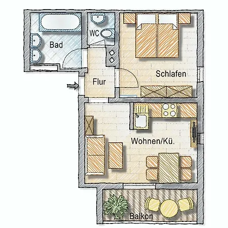 Apartment Sursilva Im Haus Steiner *